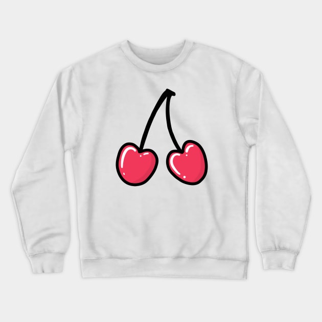 Cherry Crewneck Sweatshirt by ByVili